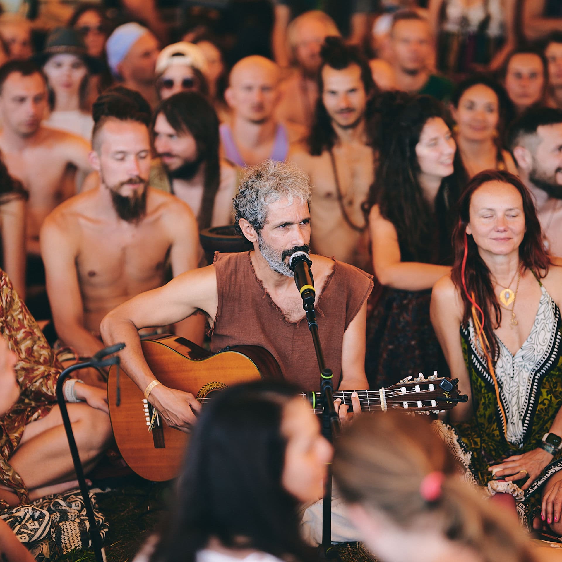 Live performance with Orot Band