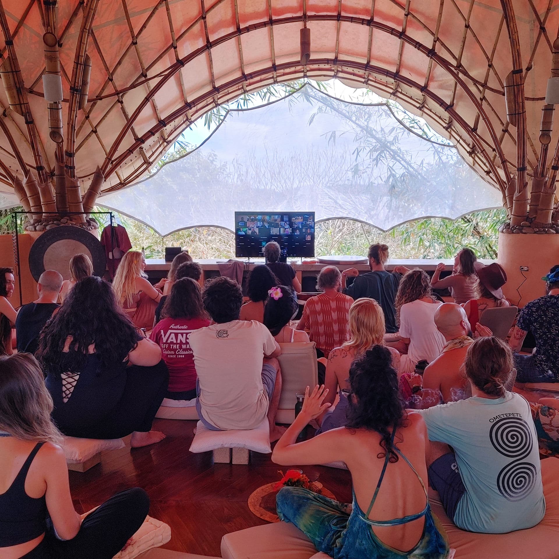 Voice Medicine retreat — group ceremony